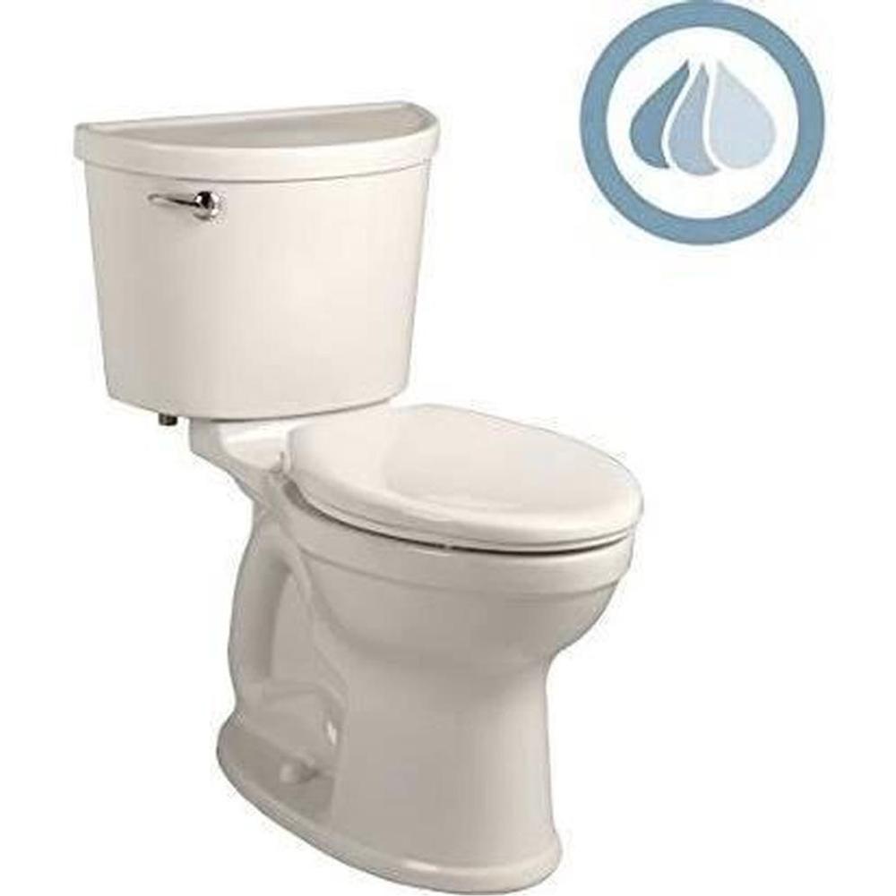 American Standard Canada Heritage VorMax Two-Piece 1.28 gpf/4.8 Lpf Chair Height Elongated Toilet less Seat