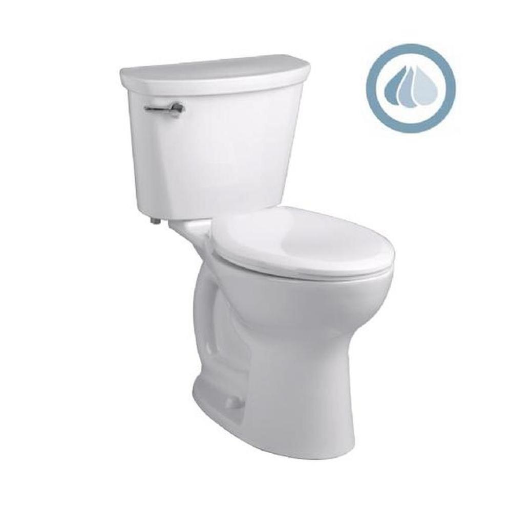 American Standard Canada Cadet® PRO Two-Piece 1.28 gpf/4.8 Lpf Compact Chair Height Elongated Toilet Less Seat
