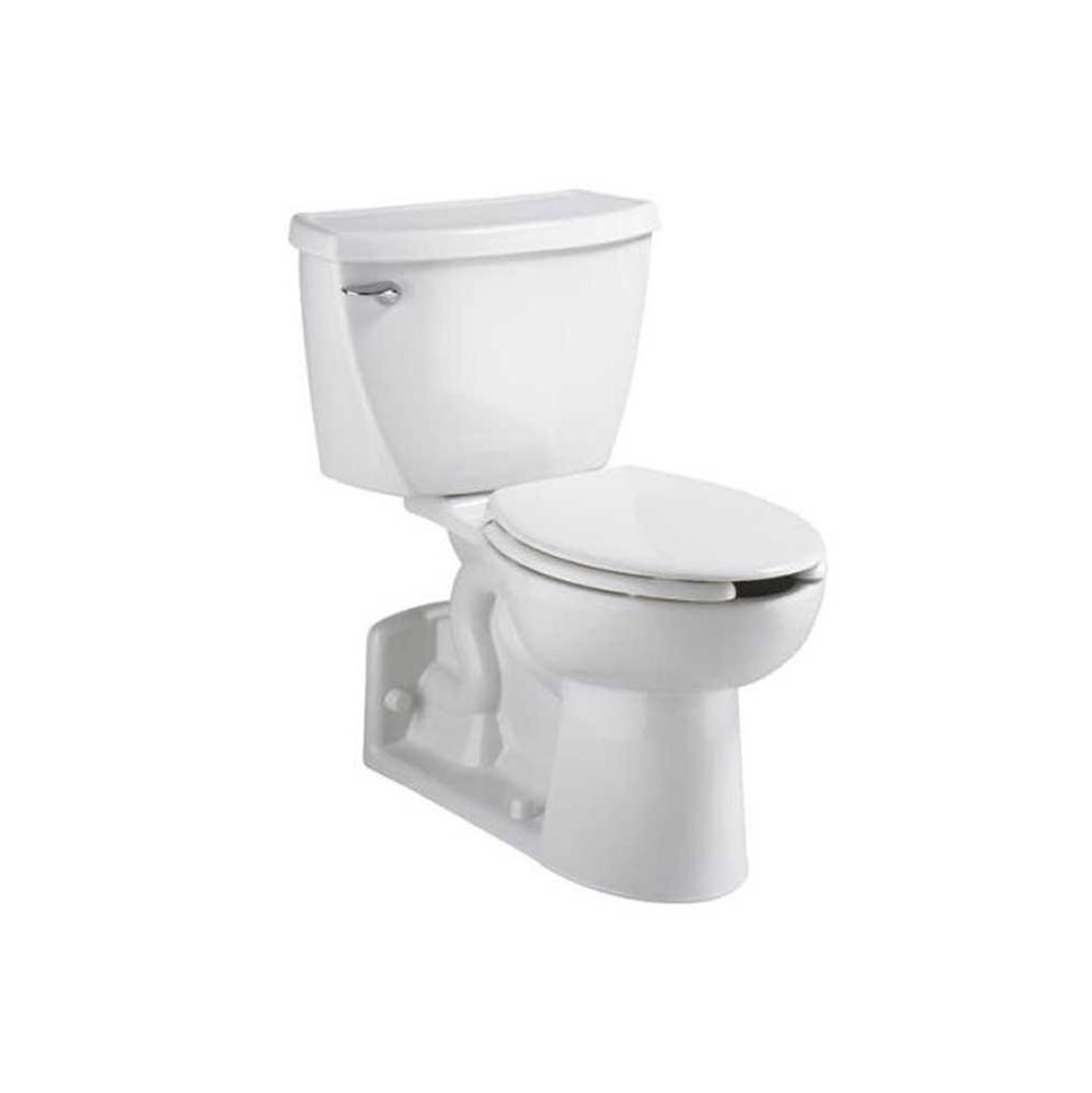 American Standard Canada Yorkville™ Two-Piece Pressure Assist 1.6 gpf/6.0 Lpf Chair Height Back Outlet Elongated EverClean® Toilet