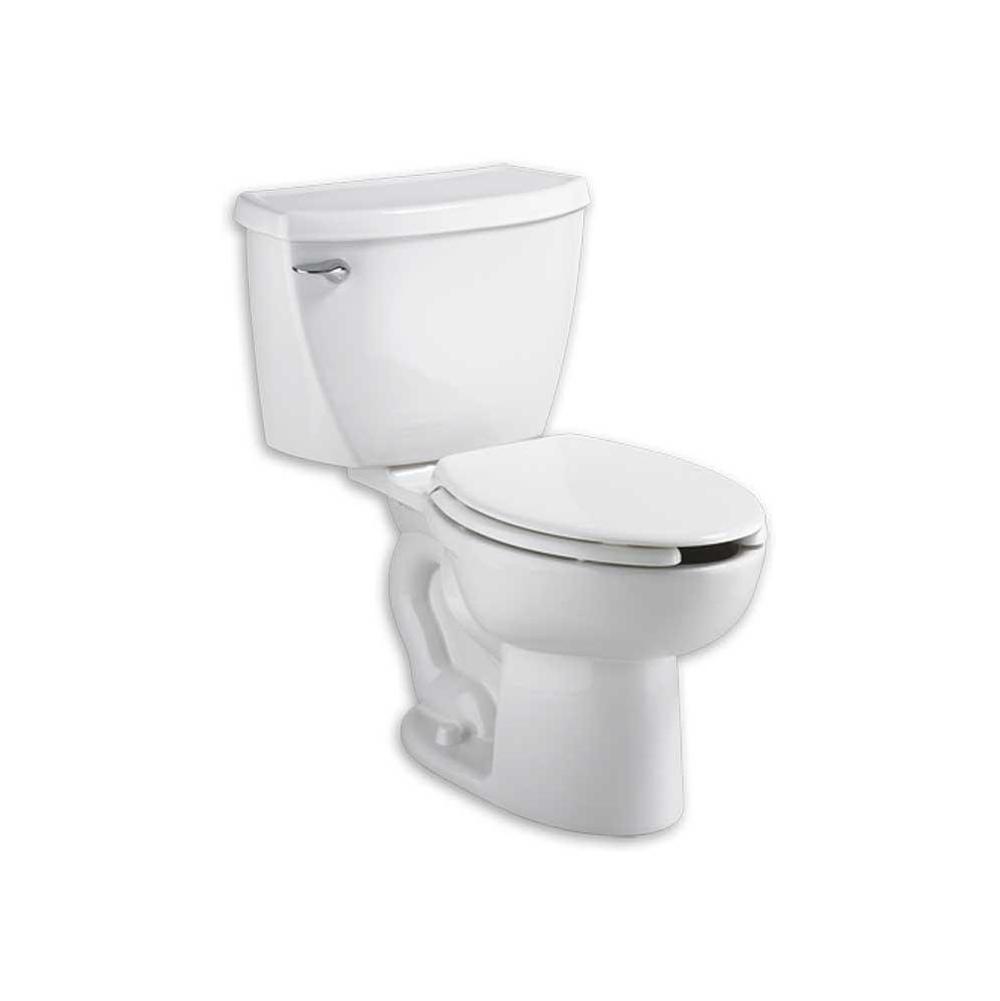 American Standard Canada Cadet® Two-Piece Pressure Assist 1.1 gpf/4.2 Lpf Chair Height Elongated EverClean® Toilet