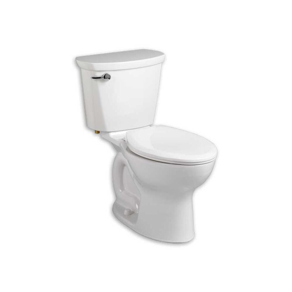 American Standard Canada Cadet® PRO Two-Piece 1.6 gpf/6.0 Lpf Standard Height Elongated Toilet Less Seat