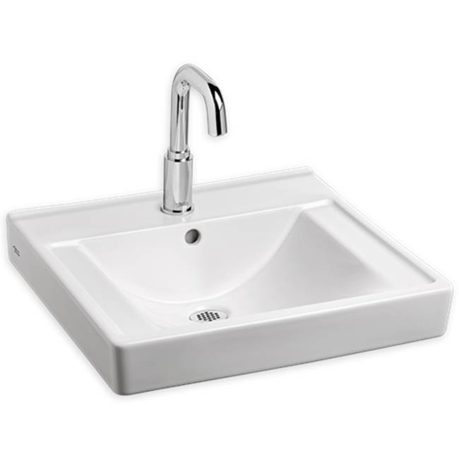 American Standard Canada Decorum® Wall-Hung EverClean® Sink With 4-Inch Centerset and Extra Right-Hand Hole