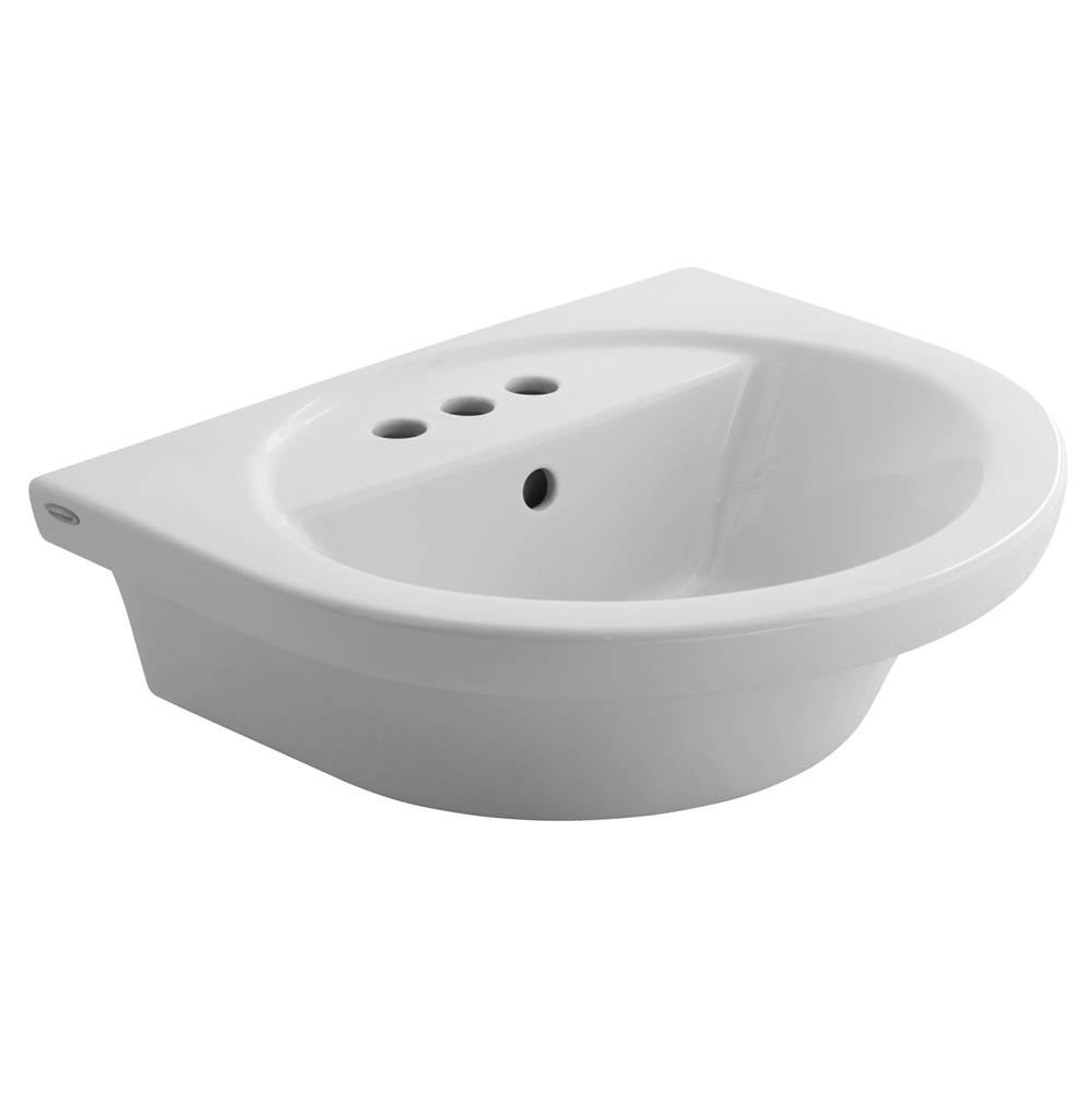 American Standard Canada Tropic® Petite 4-Inch Centerset Pedestal Sink Top