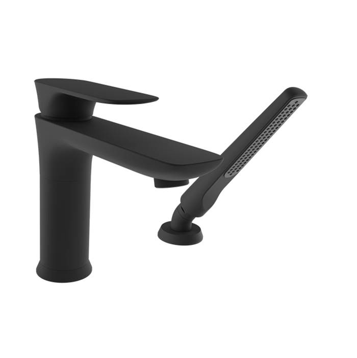 BARiL 2-Piece Deck Mount Tub Filler With Hand Shower