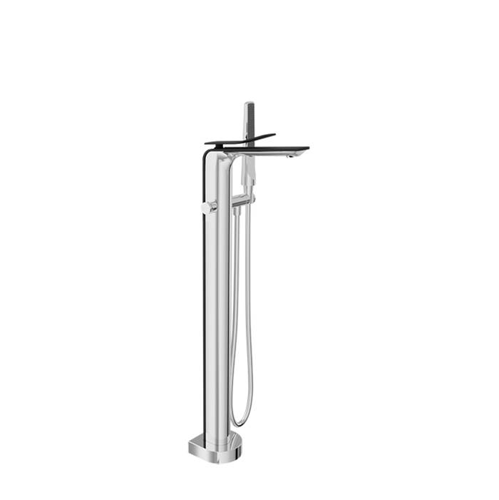 BARiL Trim Only For Floor-Mounted Tub Filler With Hand Shower