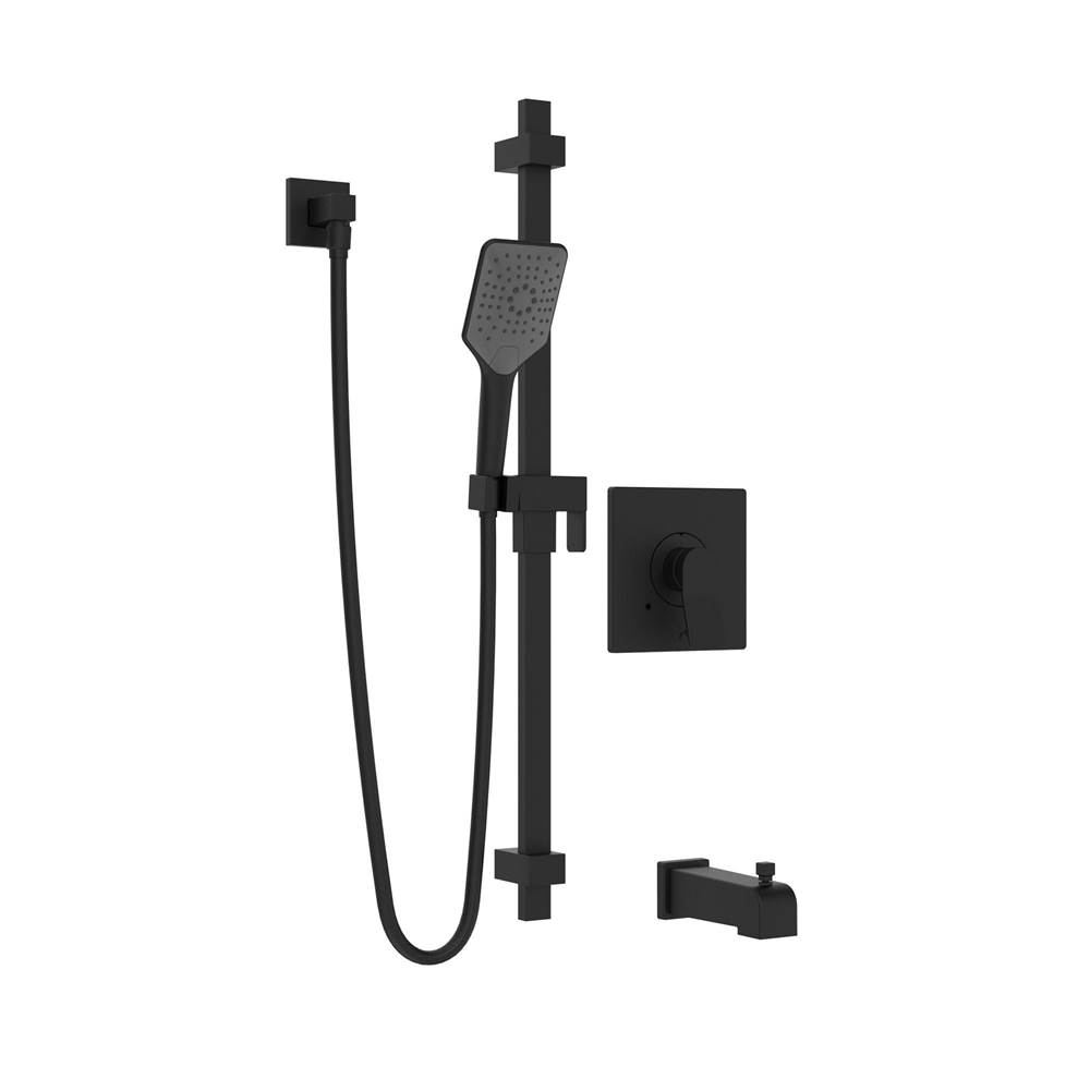 Belanger Volta PB Tub/Shower Faucet Trim Kit w/Diverter Spout & Hand Shower  - Valve Required