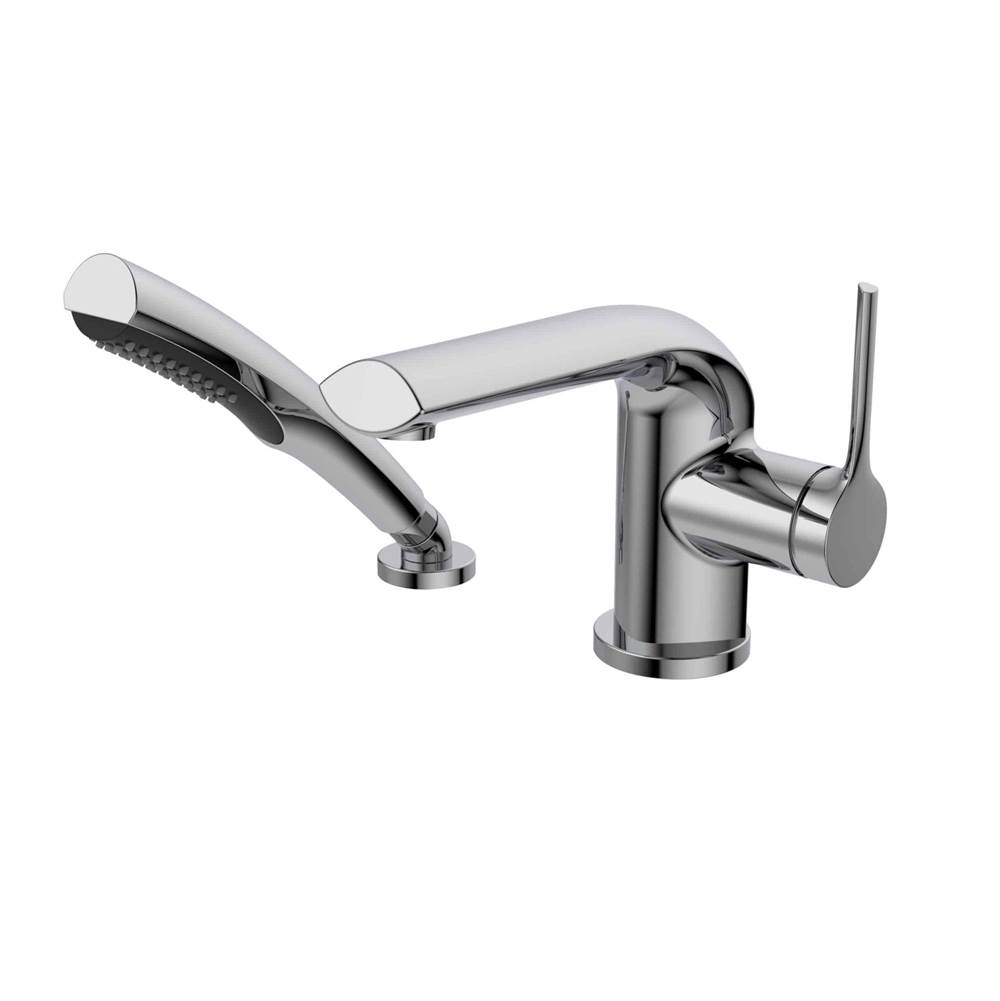 Belanger Nobua 2 Hole Roman Bathtub Faucet w/Integrated Diverter & Copper Connection