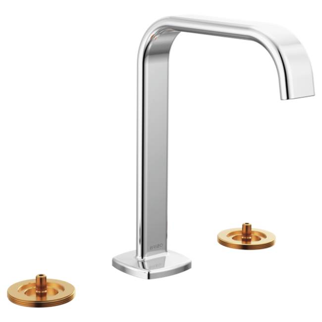 Brizo Canada Allaria™ Widespread Lavatory Faucet with Square Spout - Less Handles