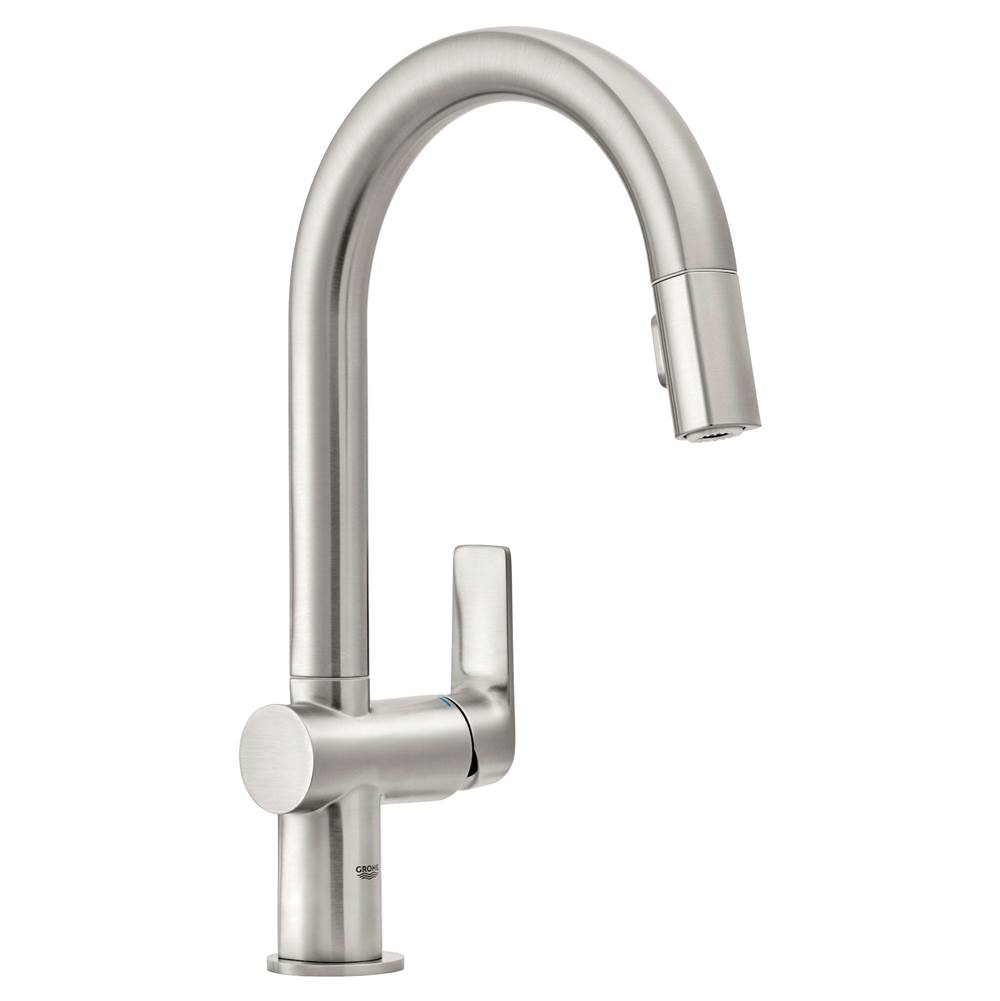 Grohe Exclusive Single-Handle Pull Down Kitchen Faucet Dual Spray 6.6 L/min (1.75 gpm)