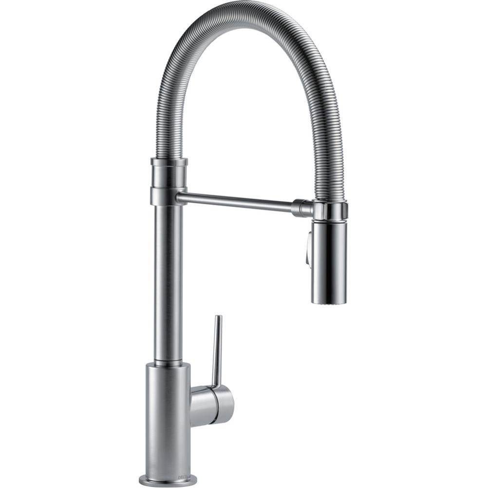 Delta Canada Trinsic® Single-Handle Pull-Down Spring Kitchen Faucet
