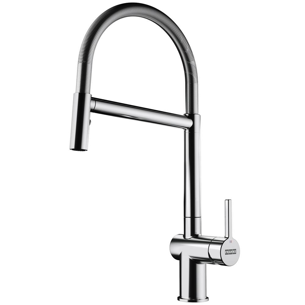 Franke Residential Canada 16.5-in Single Handle Semi-Pro Faucet in Chrome, ACT-SP-CHR