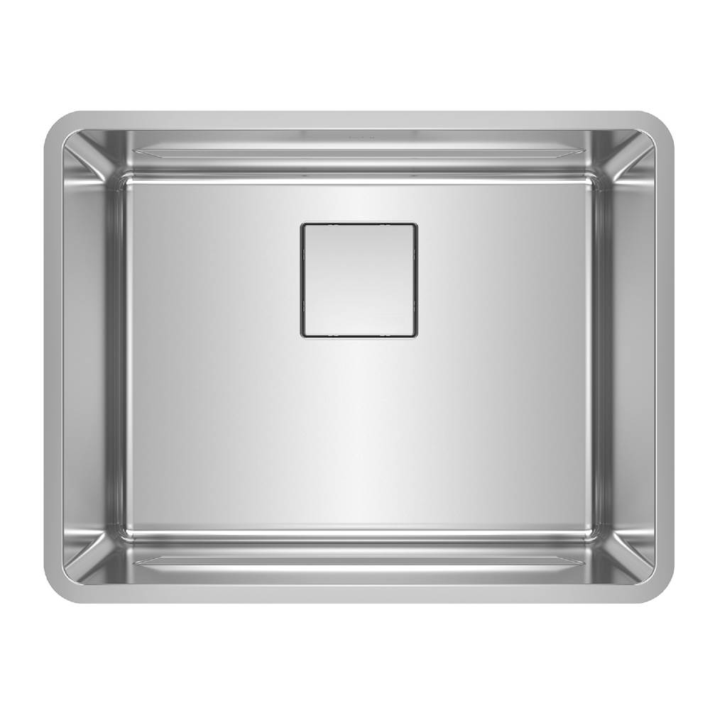 Franke Residential Canada Pescara 23.6-in. x 18.5-in. 18 Gauge Stainless Steel Undermount Single Bowl Kitchen Sink - PTX110-22-CA