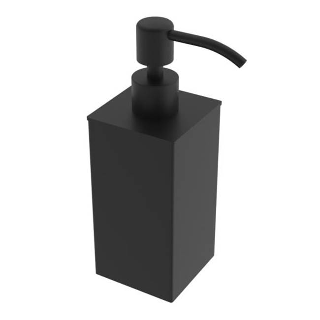 ICO Bath Freestanding 220ml Soap Dispenser - Matte Black