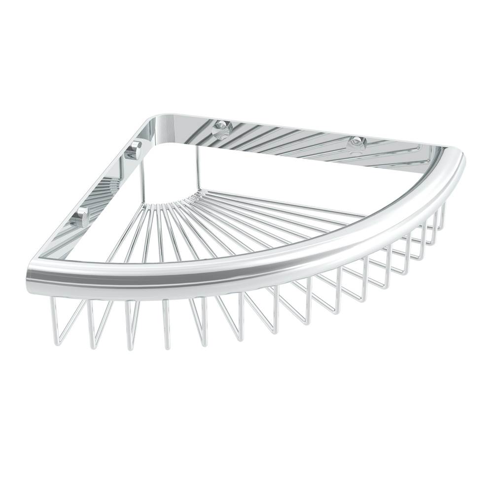 ICO Bath Corner Shower Basket - Chrome