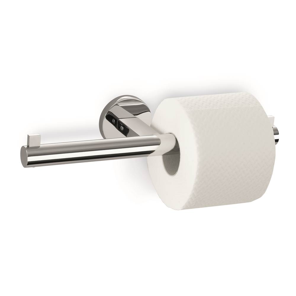 Zack 2.5'' x 11.5'' x 3.5'' Scala Double Toilet Roll Holder - Chrome