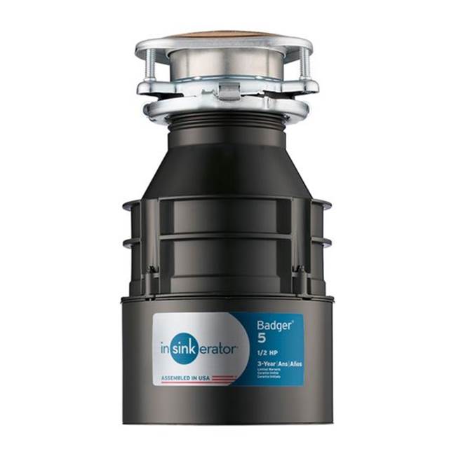 Insinkerator Canada Badger 5 - 1/2 HP Food Waste Disposer - Continuous Feed 79008B-ISE
