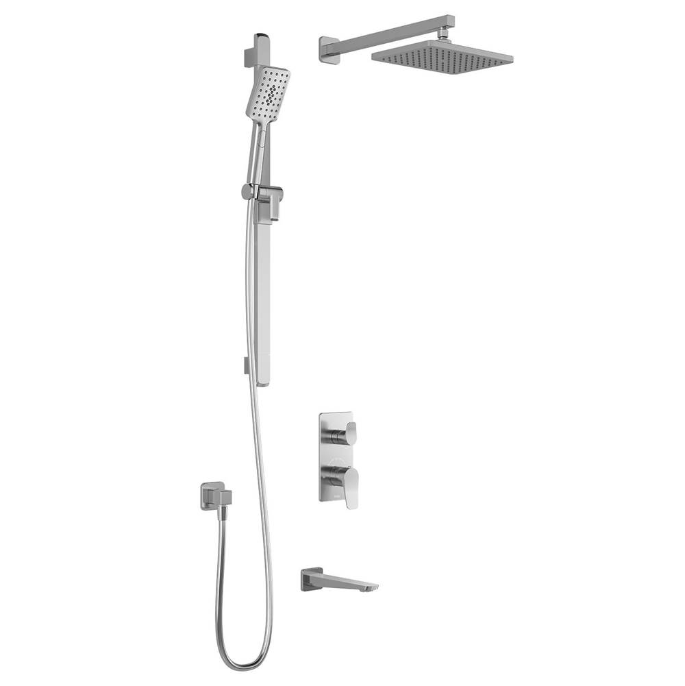 Kalia MOROKA™ TD3 AQUATONIK™ T/P with Diverter Shower System with Wallarm Chrome