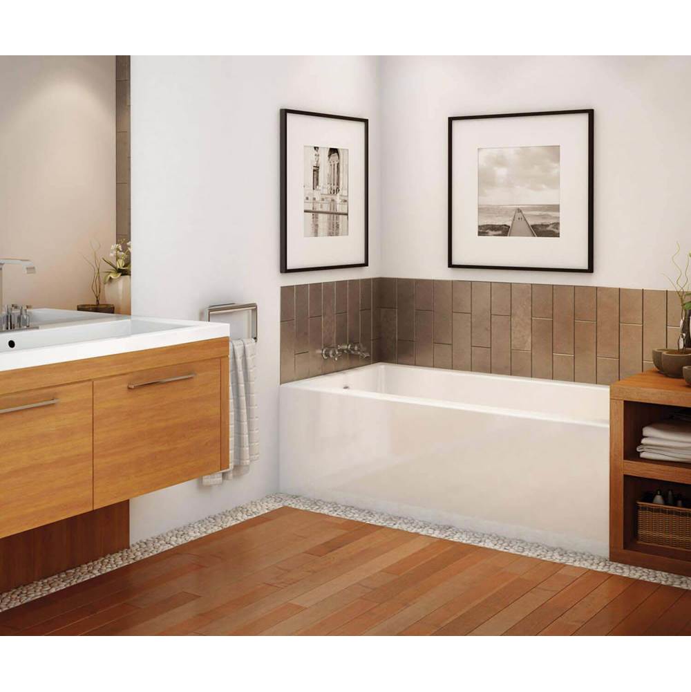 Maax Canada Rubix AFR 65.75 in. x 32 in. Alcove Bathtub with Left Drain in White