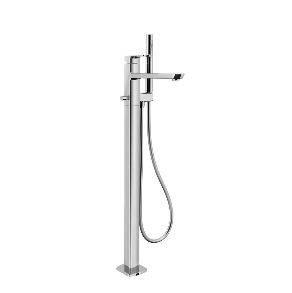 Palazzani MIS, Free standing tub faucet with handshower. (CHROME) 23lbs 41x7x19