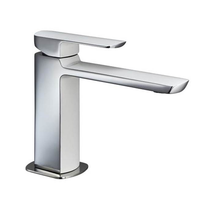 Palazzani MIS COLOR - Single lever lavatory faucet with Click-Clack waste 1.25''  (CHROME-WHITE).
