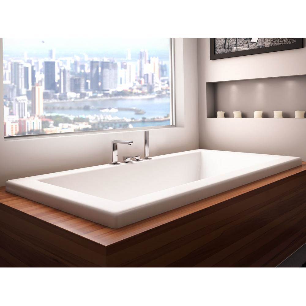 Produits Neptune ZEN bathtub 30x60 with armrests and 2'' top lip, Mass-Air/Activ-Air, Biscuit