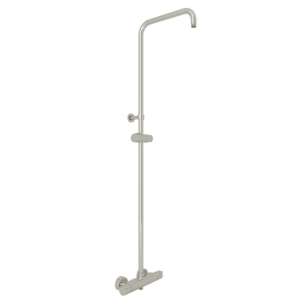 Perrin & Rowe Exposed Wall Mount Thermostatic Shower With Diverter