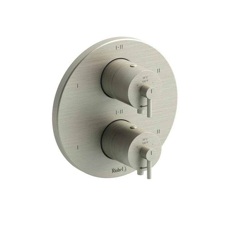 Riobel 4-way Type T/P (thermostatic/pressure balance) ¾'' coaxial complete valve