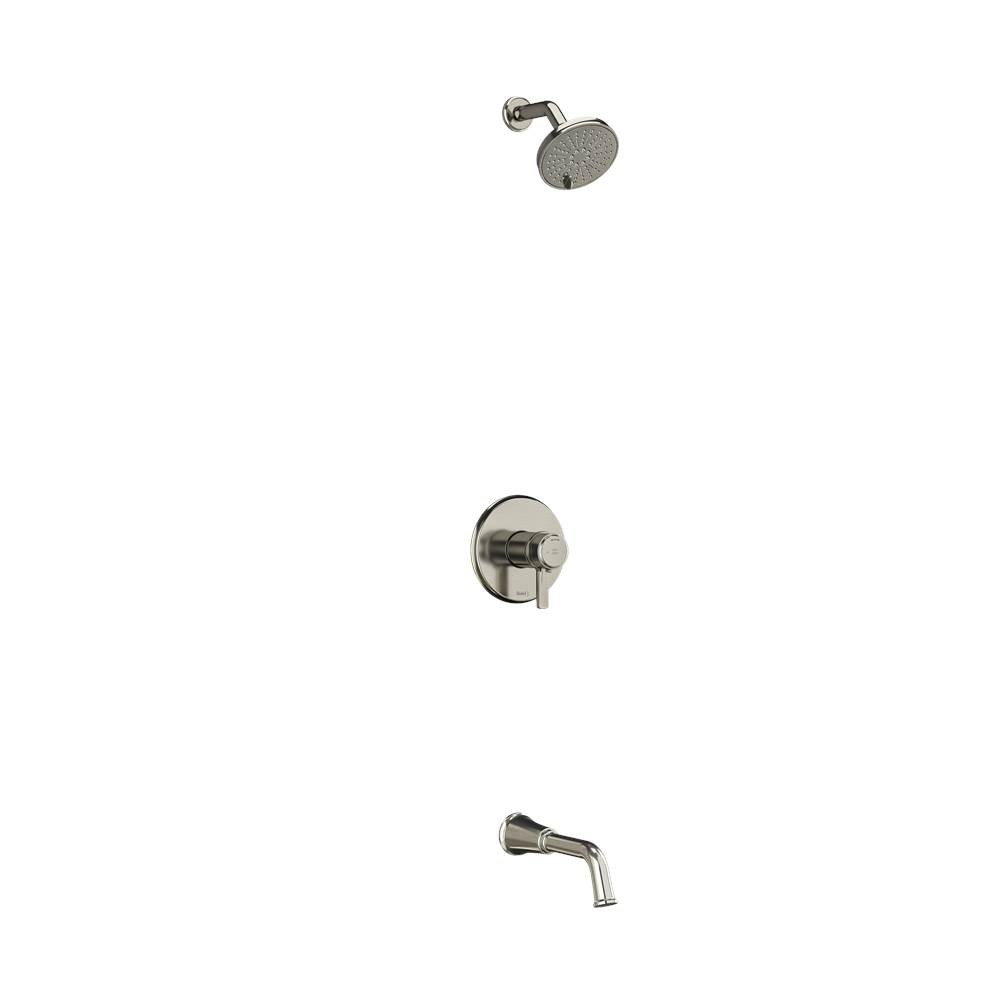 Riobel Type T/P (thermostatic/pressure balance) 1/2'' coaxial 2-way no share with shower head and tub spout