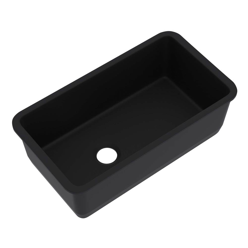 Rohl Canada Allia™ 34'' Fireclay Single Bowl Undermount Kitchen Sink