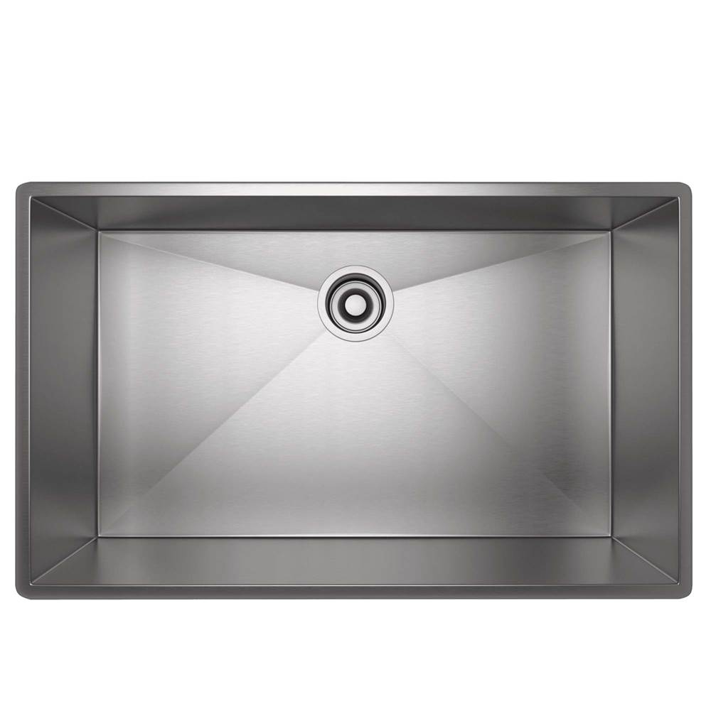 Rohl Canada Forze™ 30'' Single Bowl Stainless Steel Kitchen Sink