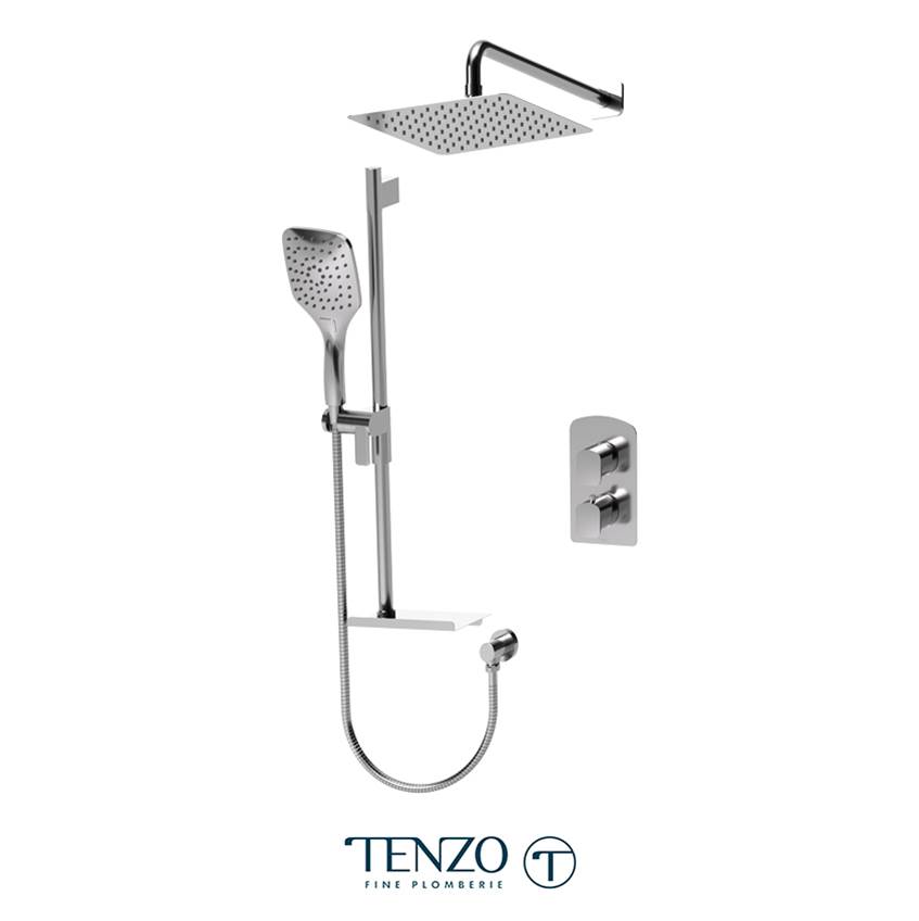 Tenzo Delano T-Box kit 2 functions thermo chrome finish