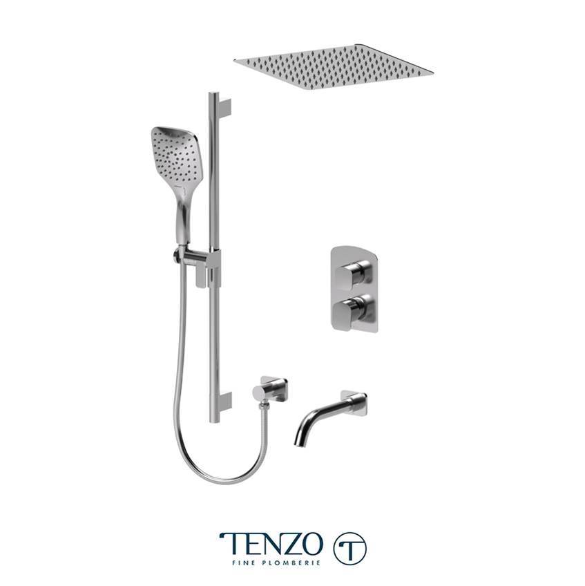 Tenzo Delano T-Box kit 3 functions thermo chrome finish