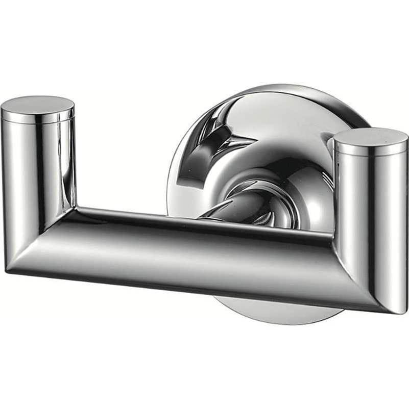 Volkano Glow Double Towel Hook - PVD Brushed Gold
